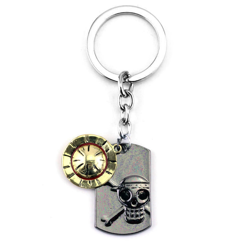 Wholesale Cartoon Passion Anime Character Alloy Pendant Keychains